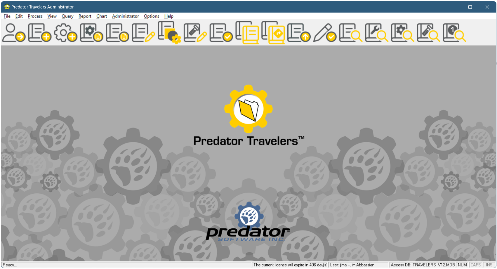 Predator Travelers version 12 software